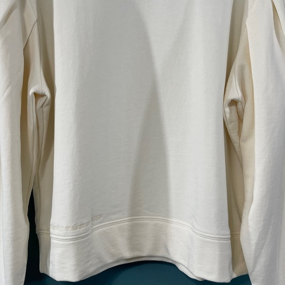 Terez Sugar Swizzle Rainbow Sweatshirt Off White Size L - Picture 6 of 9